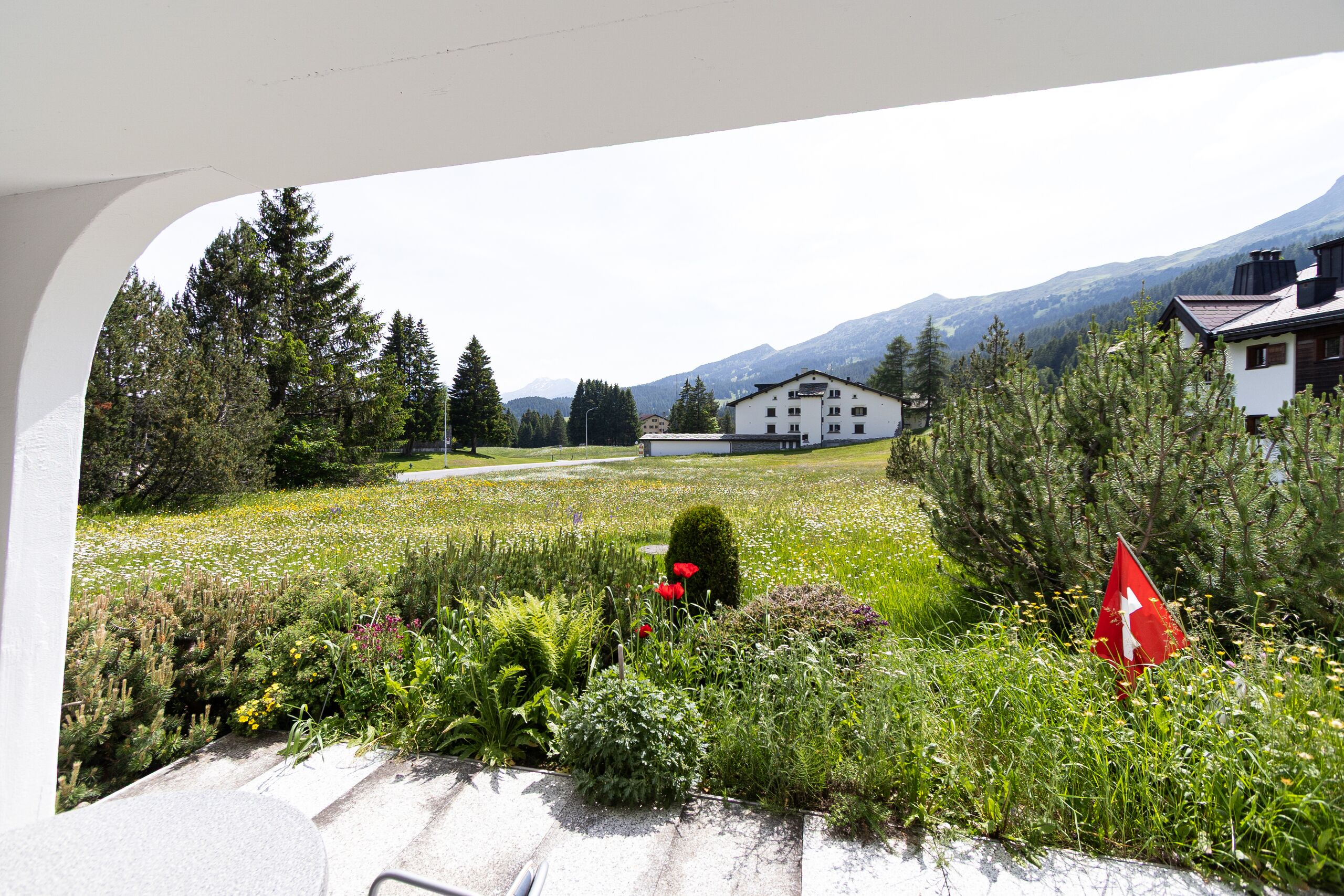 Ausblick Gartensitzplatz