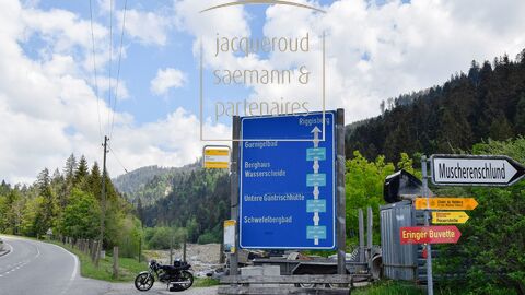 Land with utility services CH-1738 Sangernboden