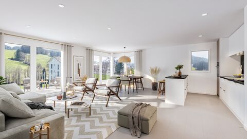 DERNIERE OPPORTUNITE: SPACIEUX APPARTEMENT NEUF DE 4 1/2 AVEC BALCON