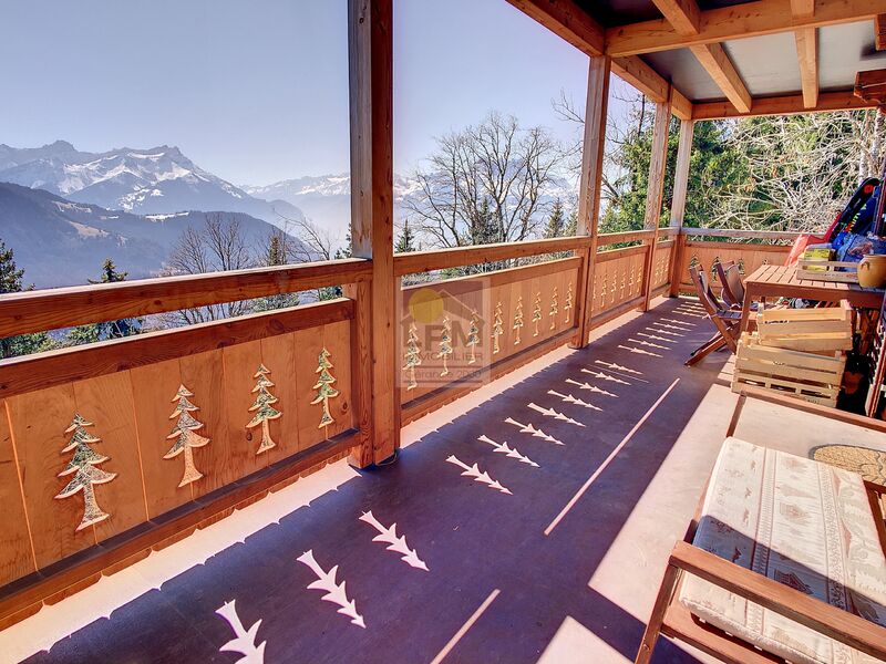 Superb apt. of 3.5p on the heights of Leysin!