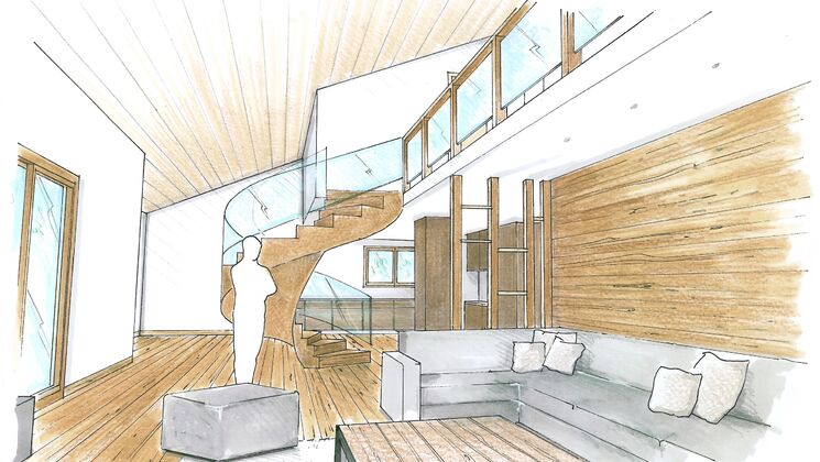 Dernier duplex attique dans une promotion au centre de Crans!