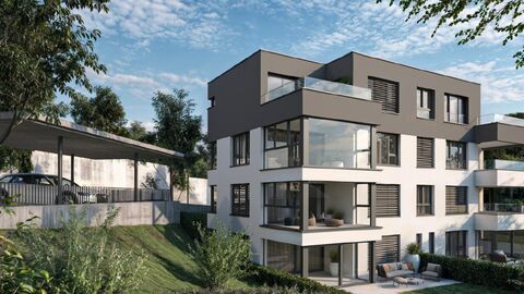New construction project Cube: Exclusive duplex and floor apartments