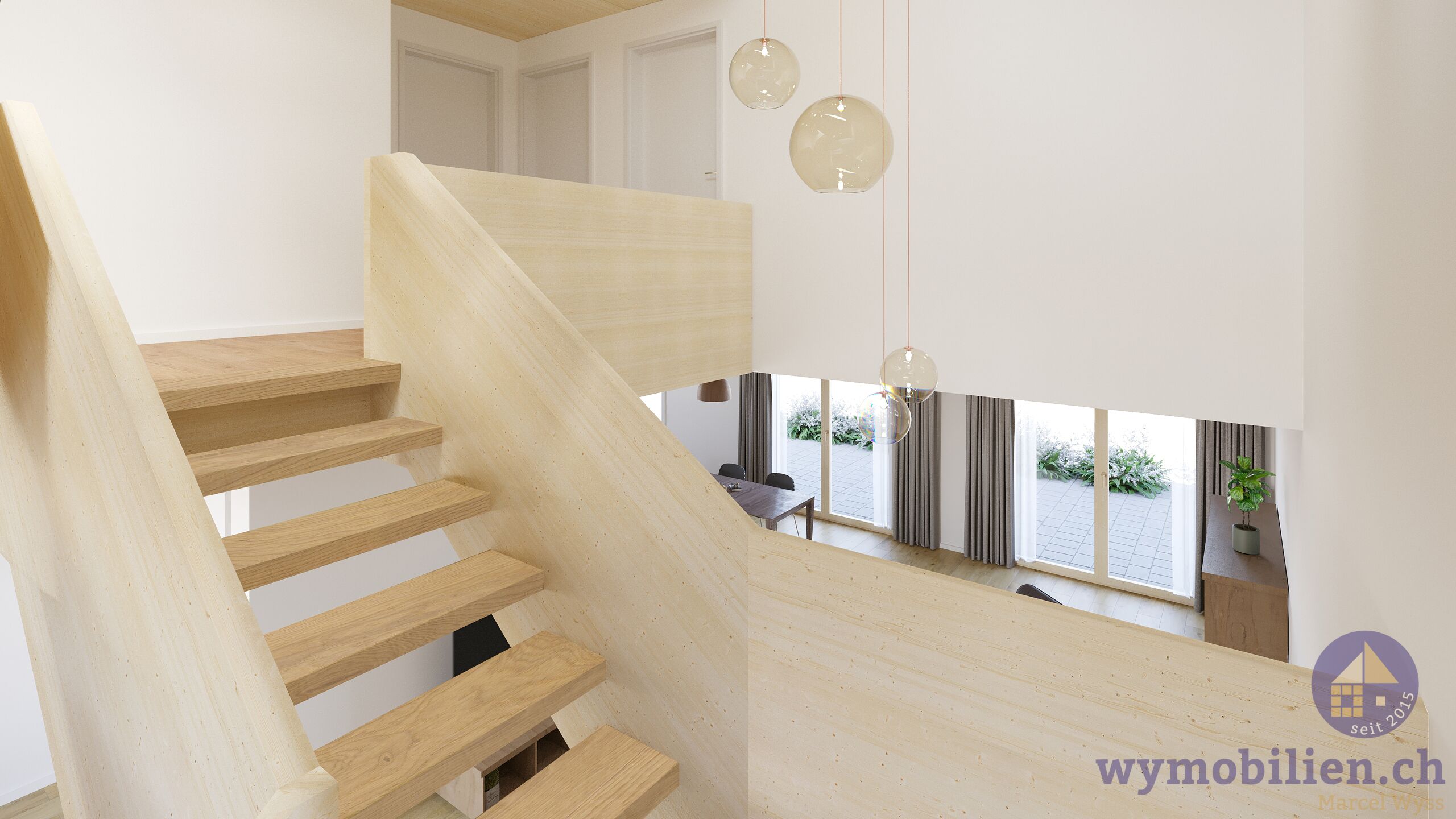 W4/5 Reihenhaus mit der edlen Treppe