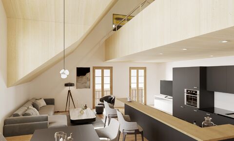W6: Löwen-Loft mit 3.5 Zimmer, 135m2 Wohnfläche!