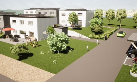 Promotion of semi-detached villas of 5.5 rooms on 155 m²