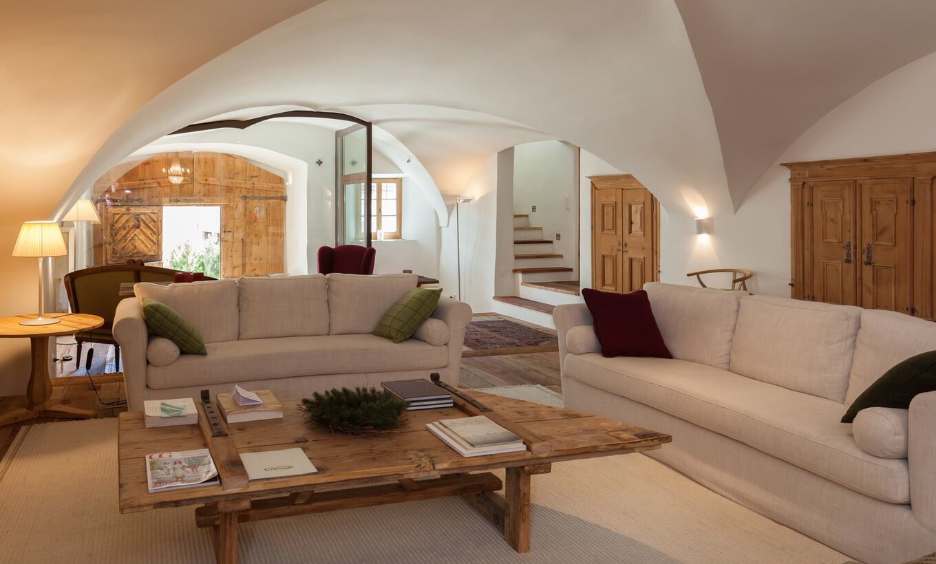 Triplex apartment with garden