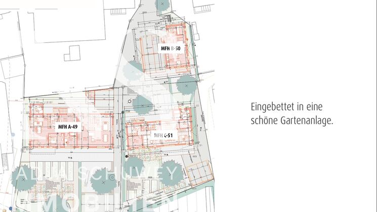 Neues Wohnen im alten Dorfkern - 3.5 Zimmer Wohnung 1. OG