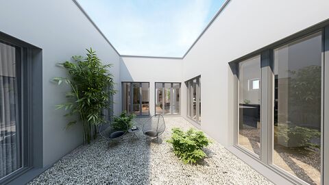 Wohnen wie in einer römischen Villa - Atrium-Haus mitten in Altdorf