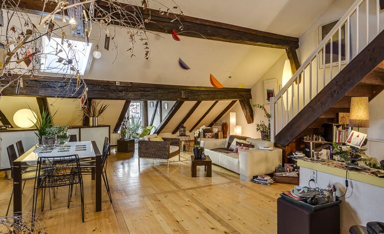 Magnifique duplex de 3½ pièces 
au coeur de la vieille ville