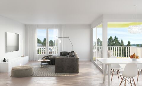 APPARTEMENT DE STANDING AVEC VUE DEGAGEE SUR LA METROPOLE HORLOGERE
