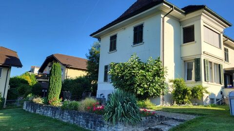 Wohnen an Top-Lage mit aussergewöhnlicher Baulandreserve in Wohlen