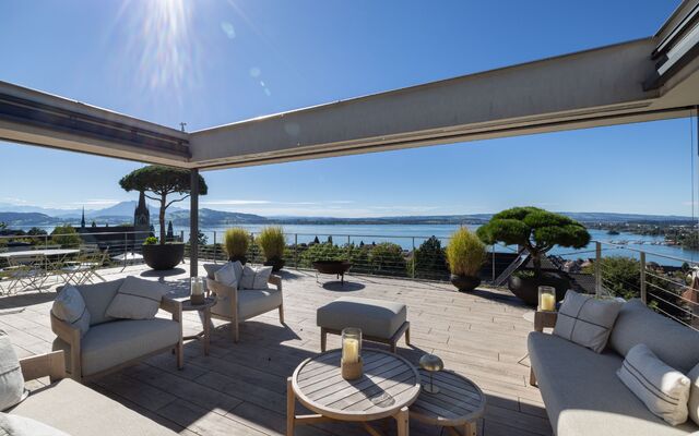 Elevated Elegance | Terrassenhaus am Zugerberg