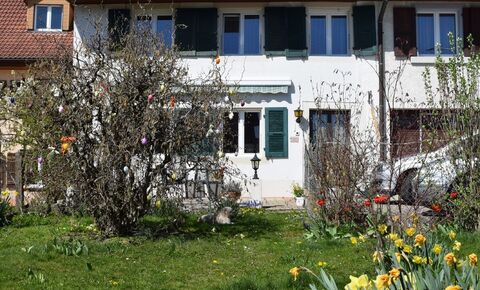 Village house composed of 4.5 rooms with large orchard