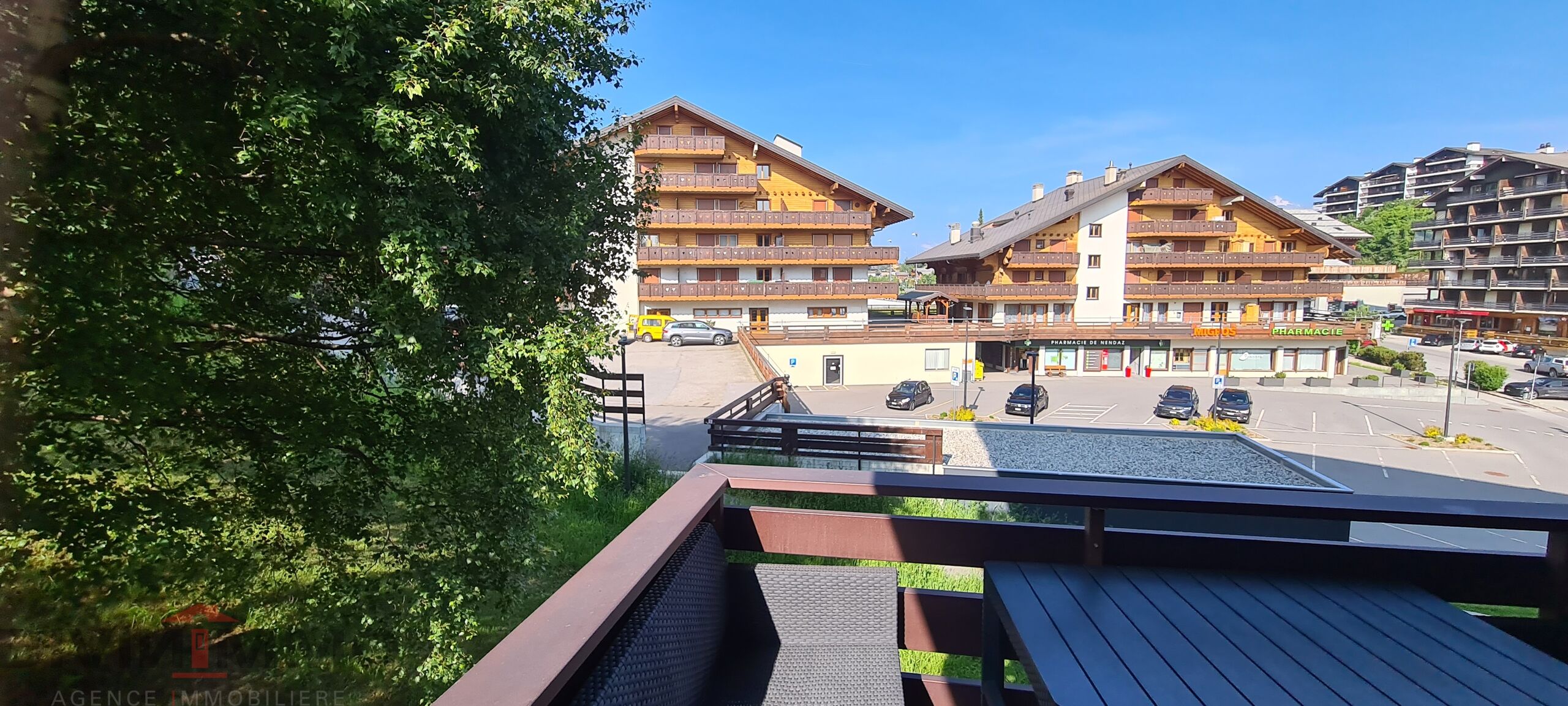 Vue depuis le balcon sud ouest