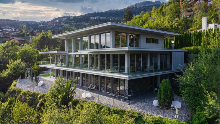 Splendide villa contemporaine à Crans-Montana