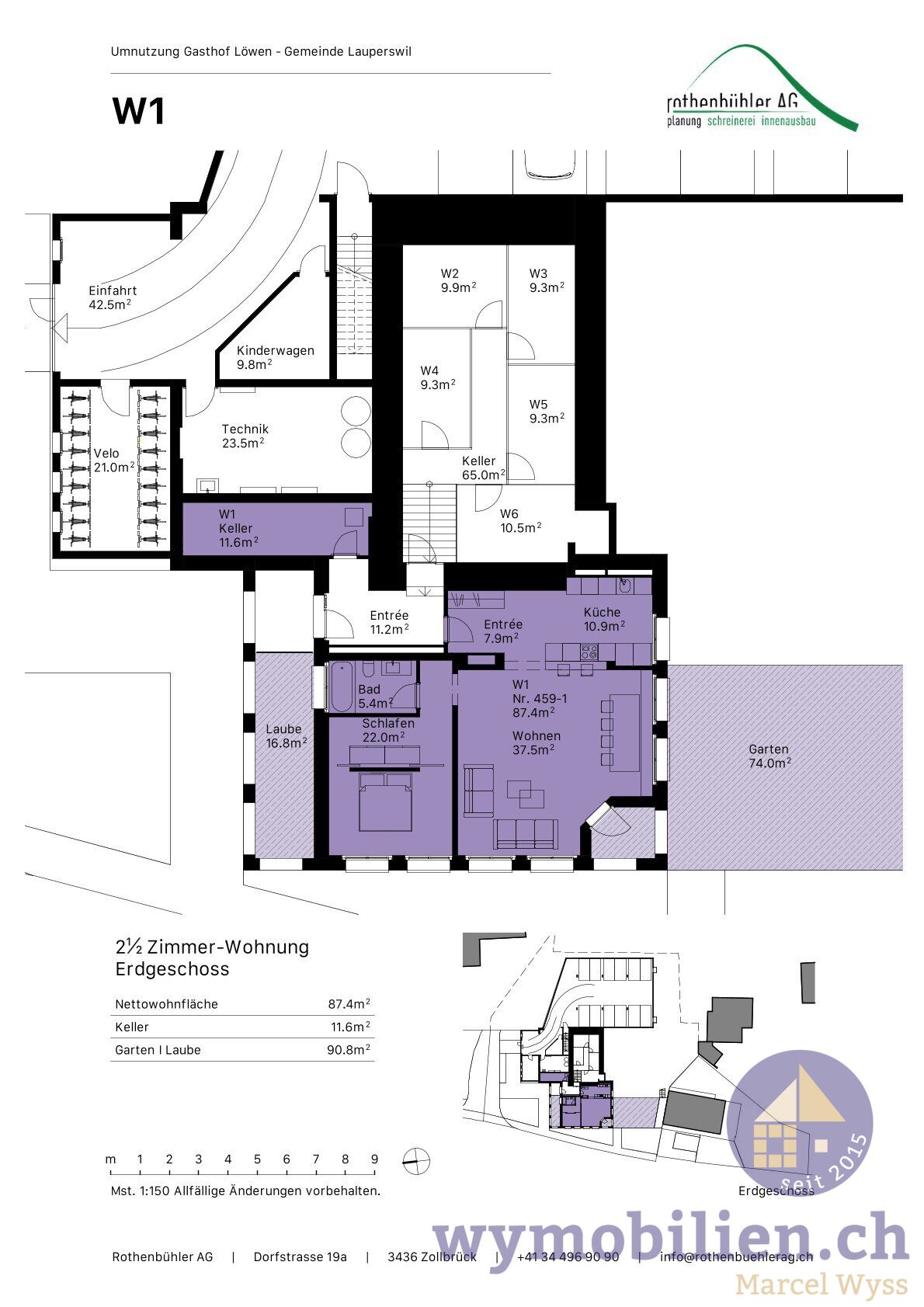 W1 Grundriss