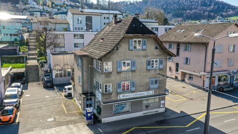 Wohn und Geschäftsgebäude / Bauparzelle mit Potential