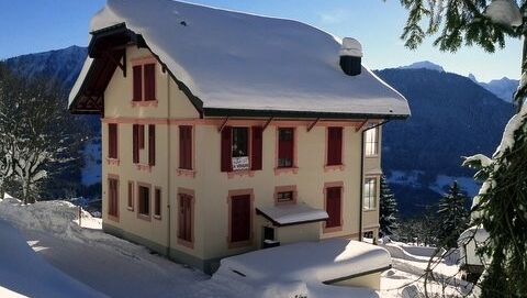 Leysin : Splendide appartement d'architecte d'intérieur avec vue somptueuse !