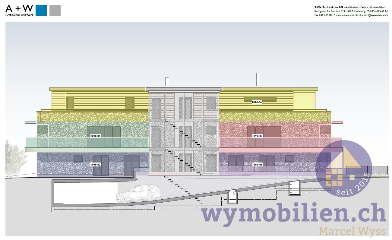 Fassade Nord - 1090-03 (rot)