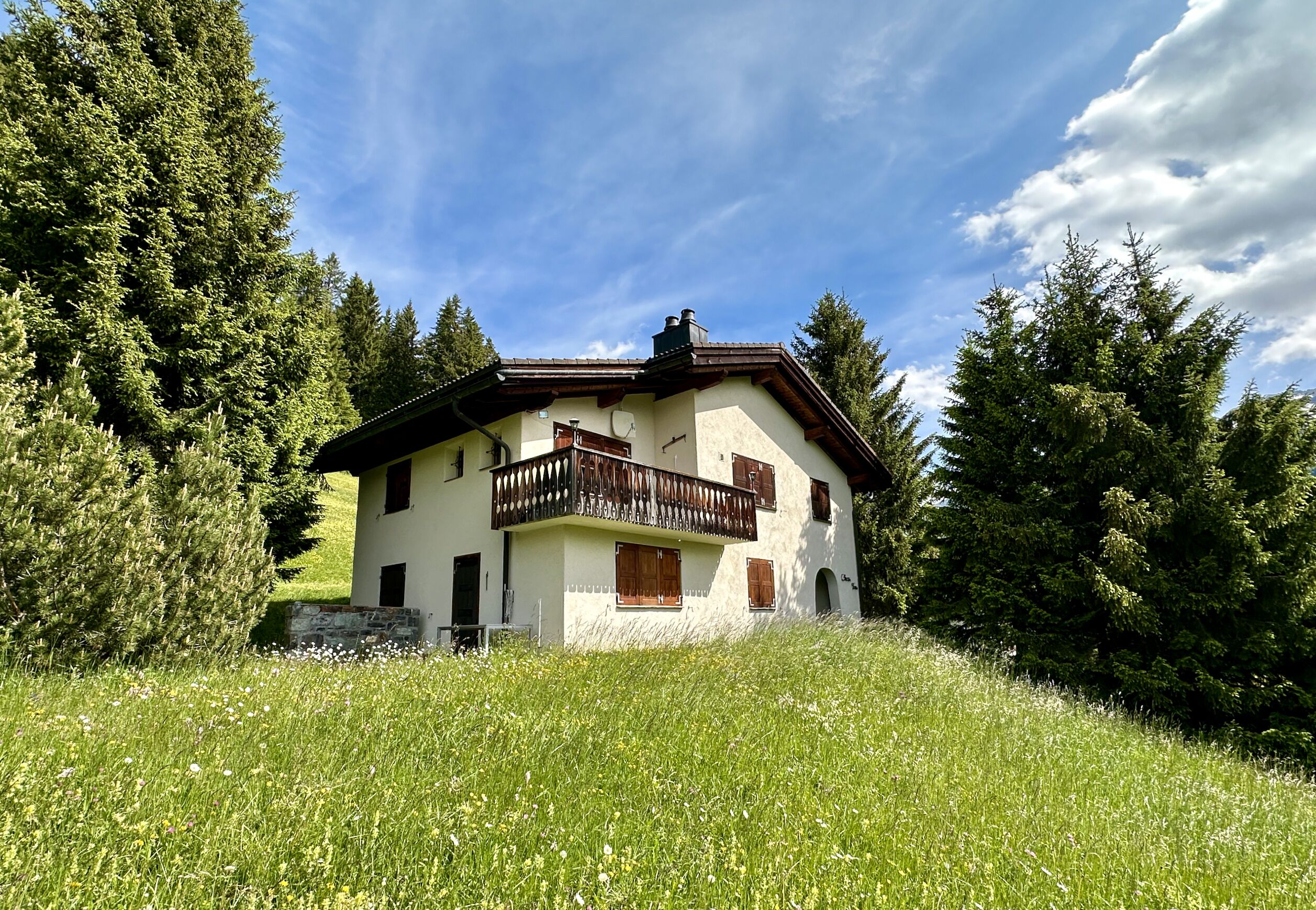 Aussenansicht Zweifamilienhaus