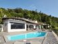 Elegant Villa with Pool and Panoramic View of Lake Lugano in Figino