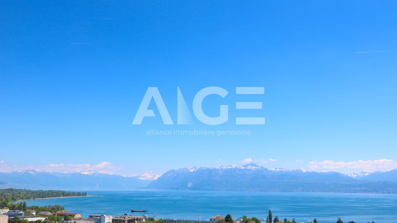 Spectacular view in Morges