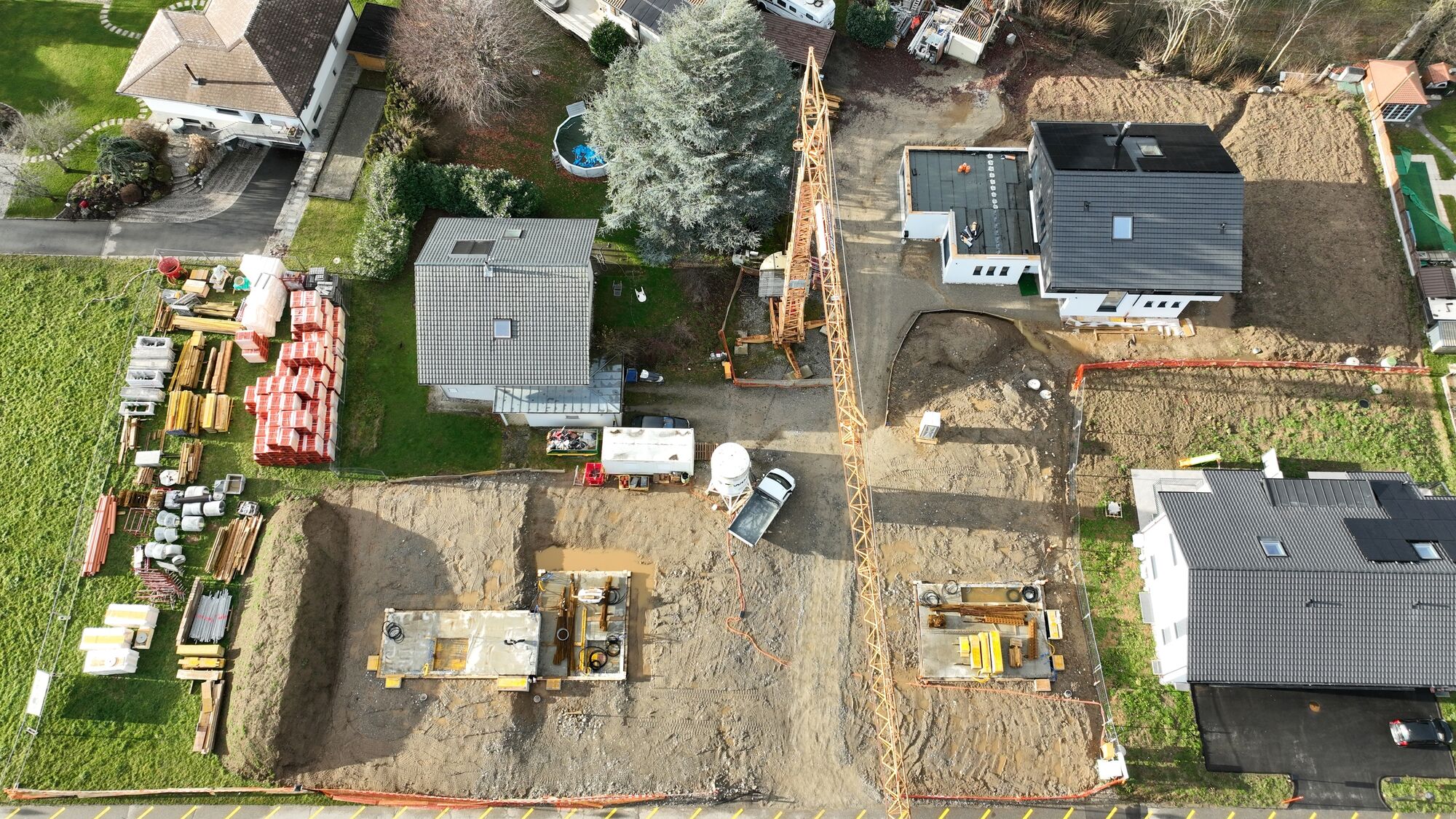 Vue chantier
