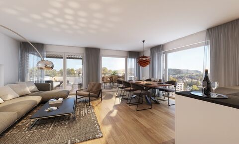 Exklusive, moderne Attika-Wohnung an einmaliger Lage