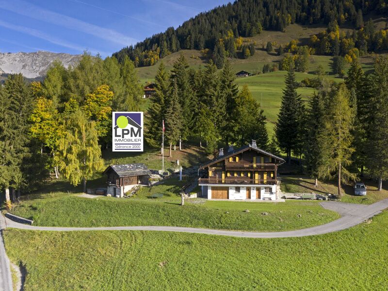 Magnificent renovated chalet, idyllic location, magnificent view, peac