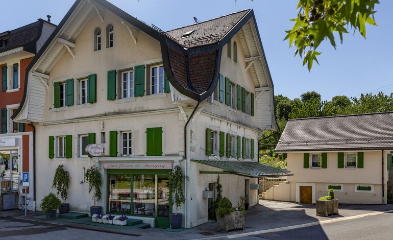 Petit immeuble de rendement au centre de 6 appartements et 2 commerces