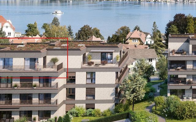 Attikawohnung am Zürichsee gepaart mit zeitlos, eleganter Atmosphäre