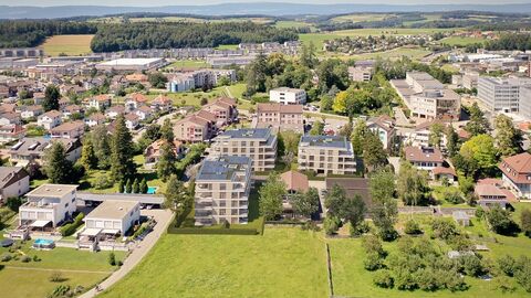 LES RESIDENCES D'AFFRY
LOT DE 2 LOGEMENTS DE 2.5 + 3.5 PCES
REZ-JARDIN
