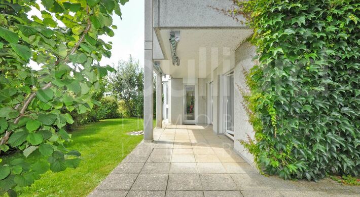 Appartement de 2.5 p au rez de jardin
