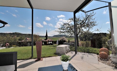 Gartenparadies - Weitblick - Wohnen auf einem Geschoss!