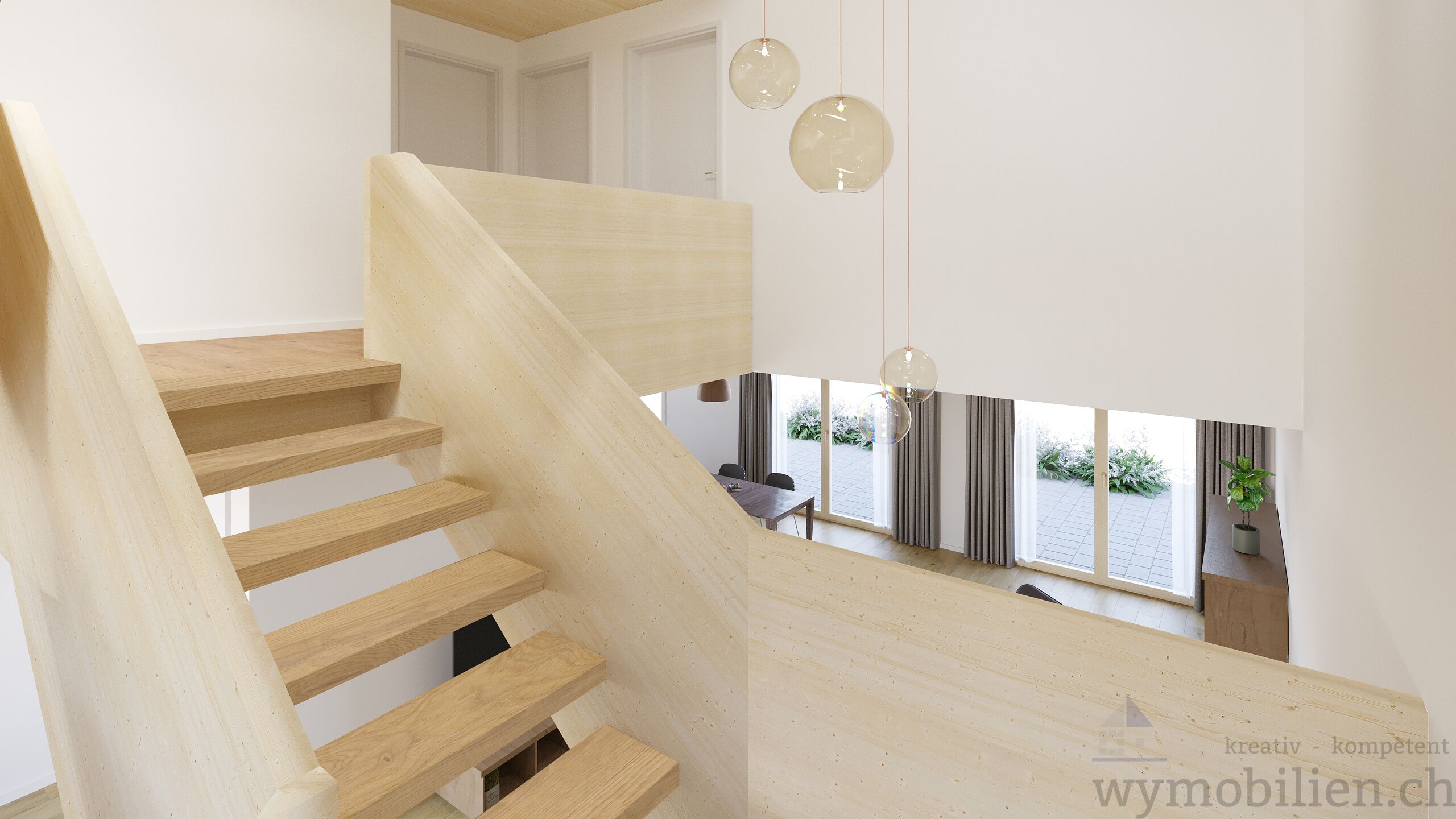 W4/5 Reihenhaus mit der edlen Treppe