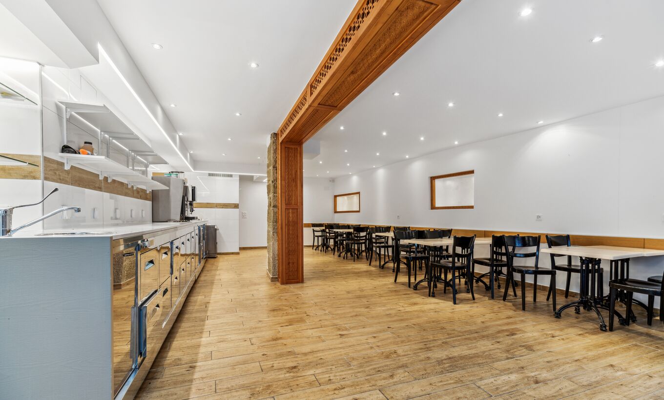 Fully renovated restaurant in the heart of Rue de Lausanne