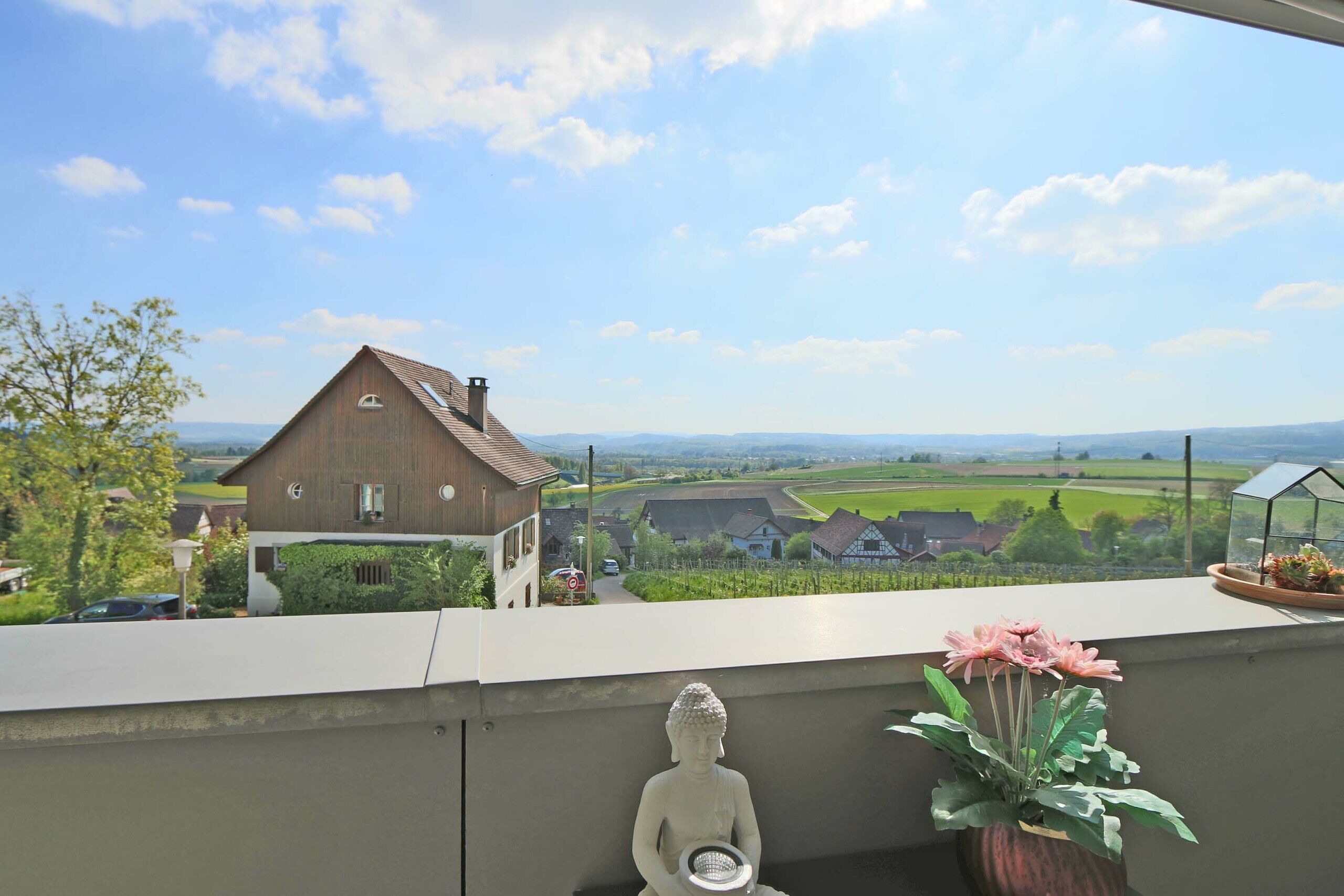 fantastischer Ausblick ins Weinland