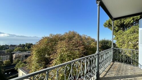 Superbe 4.5 pièces avec vue exceptionnelle sur le Léman