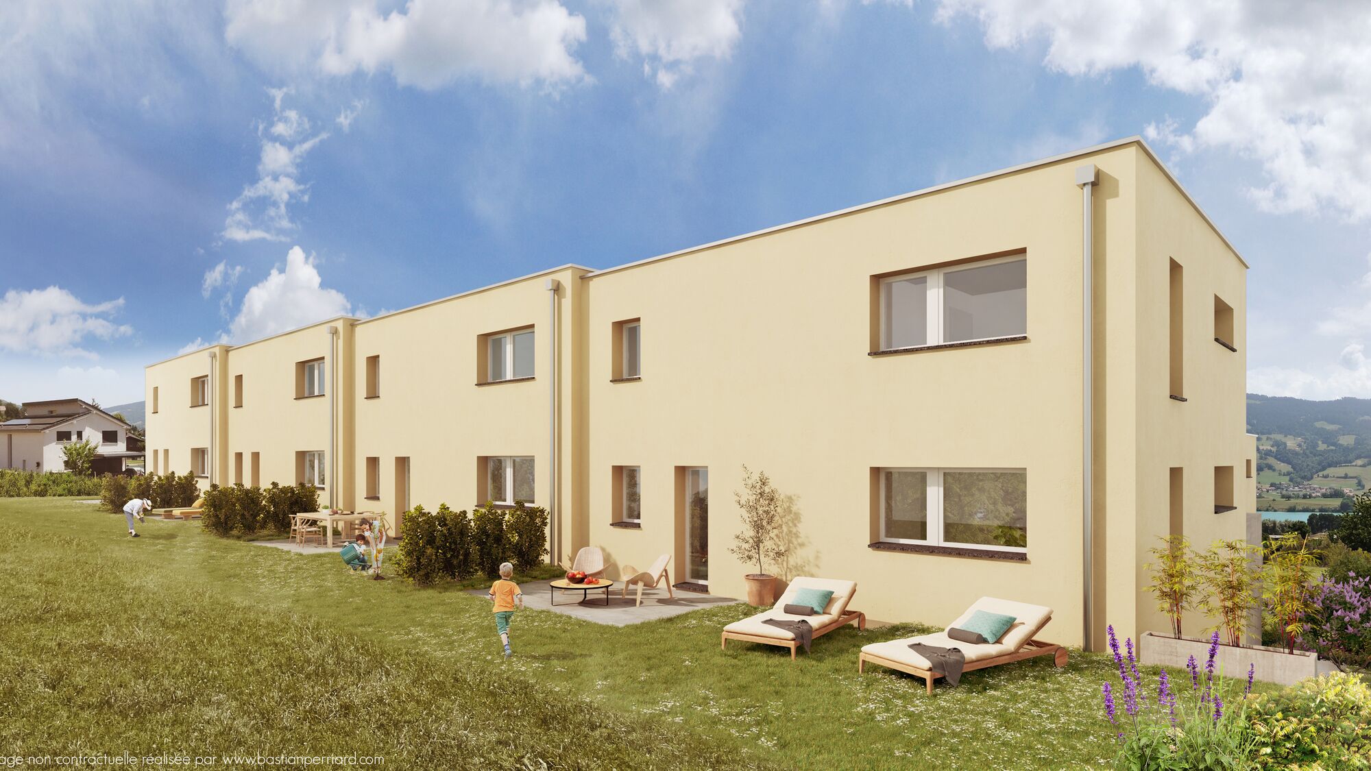 Villas A1-A4 villas contigës