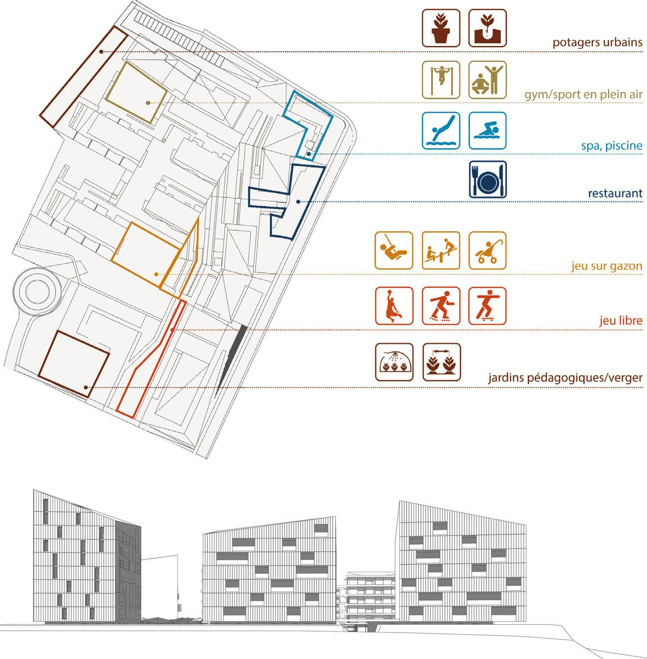 Plan de la cité