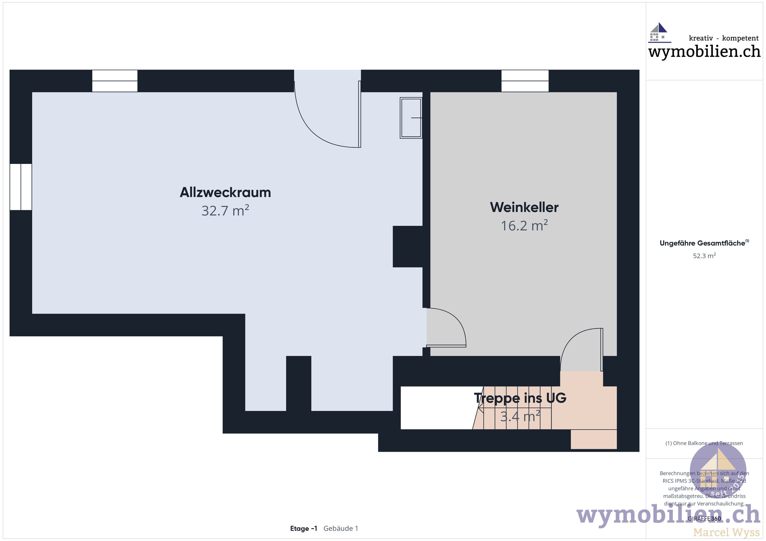 Grundriss UG