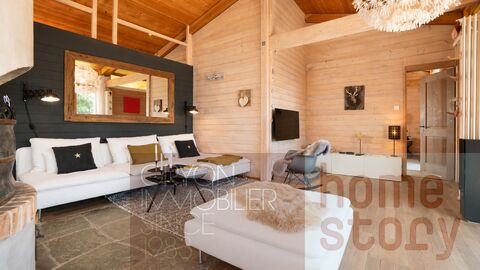 Rareté à Gryon – chalet rénové, vue Dents du Midi et grand jardin