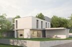 Neues und lichtdurchflutetes Design-Haus in sehr schöner, ruhiger Lage