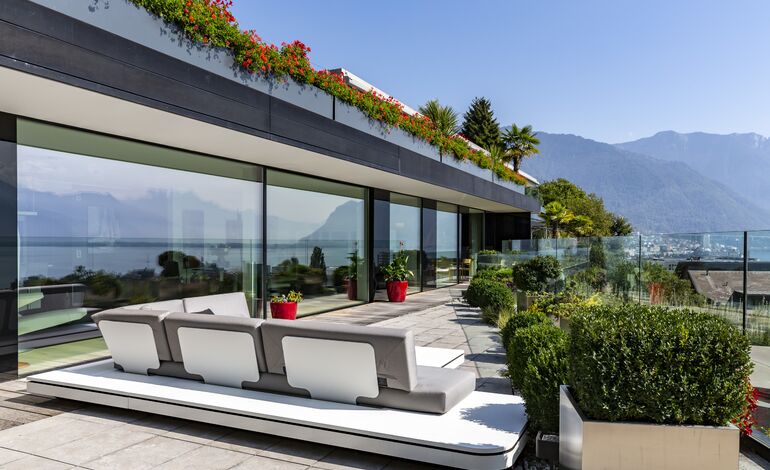 Splendide appartement contemporain dans un quartier prestigieux