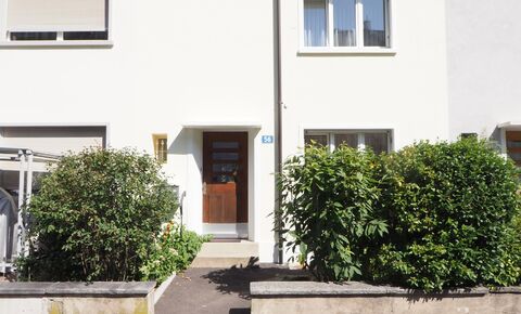 Nice terraced house with garden in the popular Neubad district