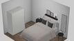 Appartement de 2 pièces meublé centre ville avec ascenseur