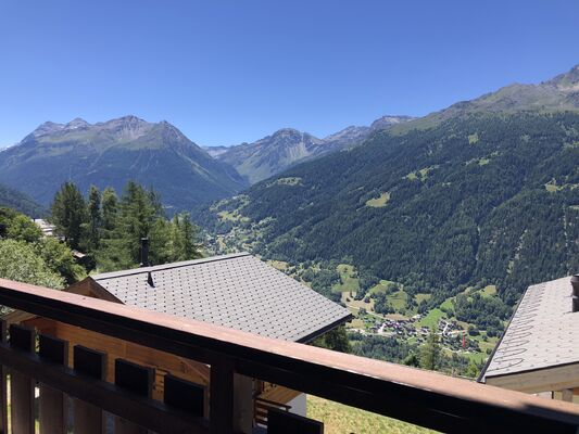 Vue sur le fond de vallée