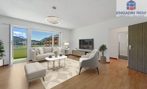 An bester Lage in St. Moritz Bad
Grosse 2.5-Zi-Wohnung - Zweitwohnung