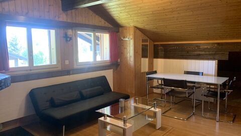 Furnished studio close to the center of the village of Bluche