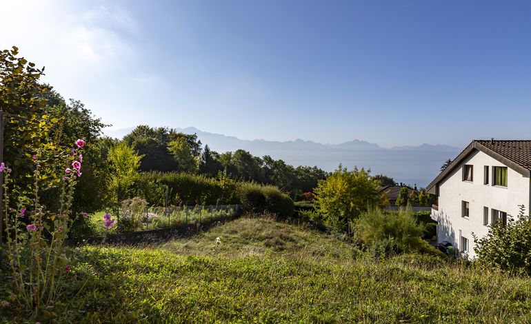 Le meilleur des deux mondes ; Rez-de-jardin avec belle vue sur le lac